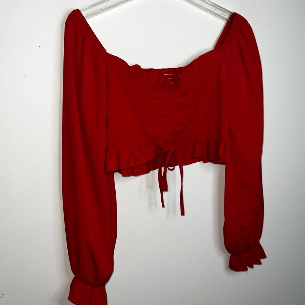 SHEIN red long